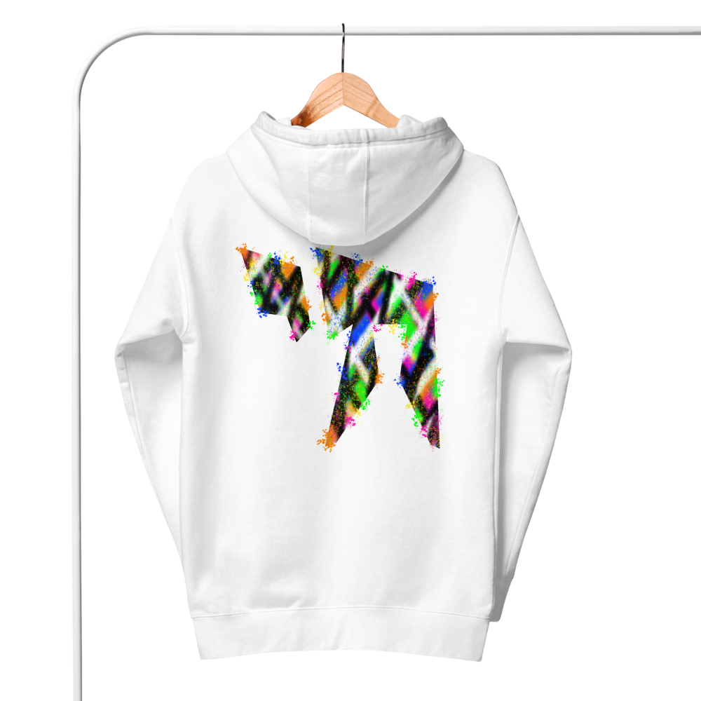 Urban Chai - Splatter Edition White- Unisex Hoodie