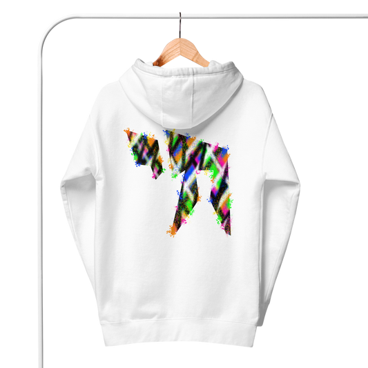 Urban Chai - Splatter Edition White- Unisex Hoodie