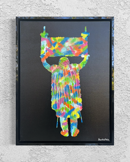 Ohr HaTorah – Original Urban Judaica Painting