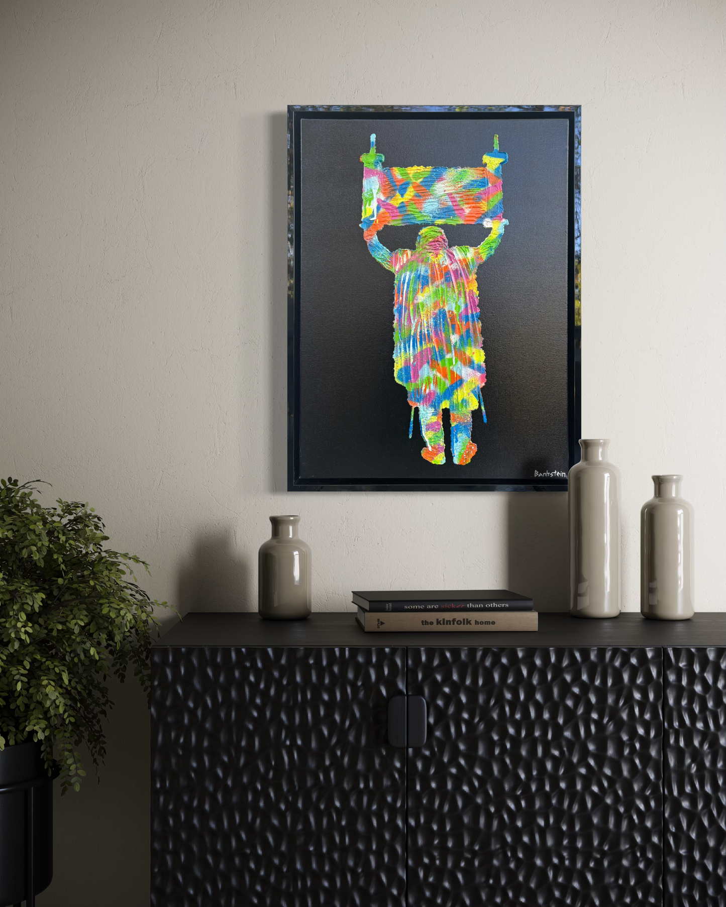 Ohr HaTorah – Original Urban Judaica Painting